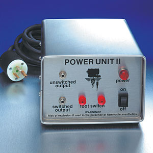 Brushed Stainless Steel Deluxe Power Unit II<br><i>for Revolution I & II only</i>