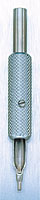 Stainless Steel 5 Needle Round Tip Liner Tube<br><i>with Aluminum Grip</i>