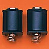 1 Pair Deluxe Machine Coils<br><i>Short 10 wrap, with black covers</i>
