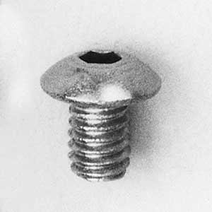 Button Head Machine Screws - 8/32" x 1/4"