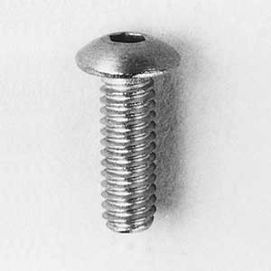 Button Head Machine Screws - 8/32" x 1/2"
