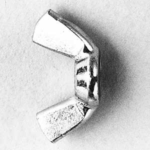 Wing Nuts 6/32" - Nickel-Plated