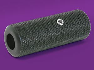 Black 5/8" Anodized Aluminum Grip