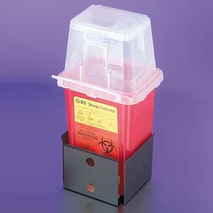 1.5 Quart Sharps Medical Waste Collector