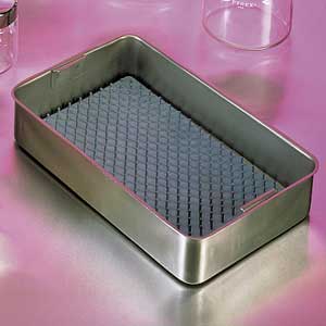 Stainless Steel Tray, 10" x 6 3/4" x 2"