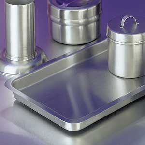 Stainless Steel Tray 10" x 6" x 3/4"