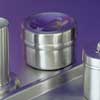 Stainless Steel Dressing Jar w/Cover, 16 oz.