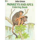 Monkeys and Apes<br><i>Coloring Book</i>