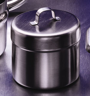 Stainless Steel Ointment Jar w/ cover<br><i>by Volrath</i>