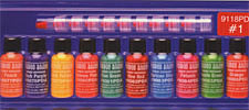 VooDoo Brand&trade; #1 Color Sampler Pack<br><i>1/2oz Bottle of All Ten Colors</i>