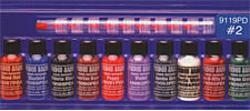 VooDoo Brand&trade; #2 Color Sampler Pack<br><i>1/2oz Bottle of All Ten Colors</i>