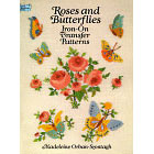 Roses and Butterflies<br><i>Iron-On Transfer Patterns</i>