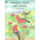 Hawaiian Plants and Animals<br><i>Coloring Book</i>