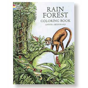 Rain Forest <br><i>Coloring Book</i>