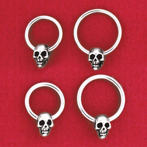 Captive Skull Rings