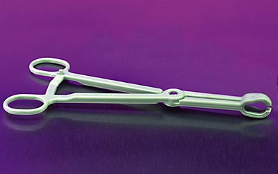 Disposable Slotted Foerster Forceps