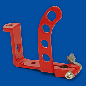 Red Powder Coated Puma Quick Change Machine Frame