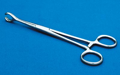 Foerster Tongue Slotted Forceps