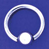 Sterilized Captive Bead Ring 12 Gauge