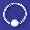 Sterilized Captive Bead Ring 16 Gauge