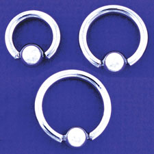 Captive Bead Ring 8 Gauge