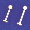 Sterilized Labret Stud 14 Gauge