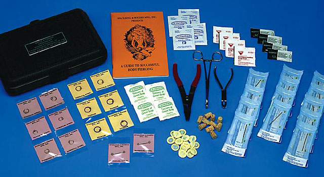 Nipple & Tongue Piercing Kit