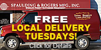 Get details about FREE SHIPPING TUESDAYS at Huck Spaulding Enterprises!