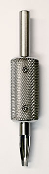 6-7 Needle Flat 3-Piece Tube with Machined Tip and 3/4" Grip
