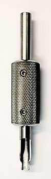 11 Needle Magnum 3-Piece Tube with Machined Tip and 3/4" Grip