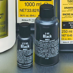 Spaulding Black Tattoo Ink - 2 Ounce Bottle
