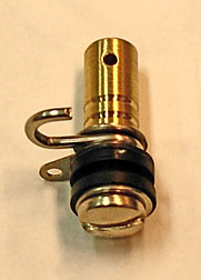 8-32 Round Brass Back Binding Post Long