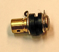 8-32 Round Brass Back Binding Post Short