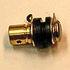 8-32 Round Brass Back Binding Post Short