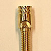 8-32 Brass Machined Piston Contact Screw