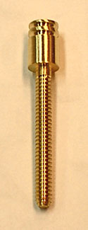 6-32 Brass Machined Plain Contact Screw