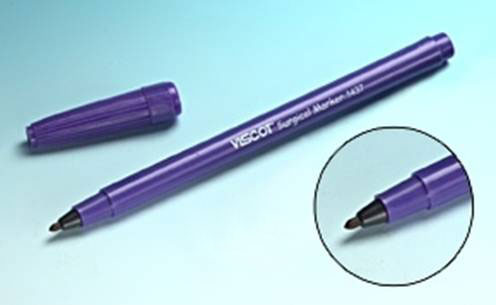 Sterile Viscot Surgical Skin Marker - Single