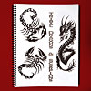 Sketch Sheets - Tribal Dragons and Scorpions