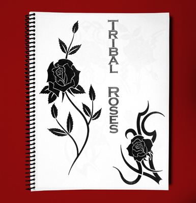 Sketch Sheets - Tribal Roses