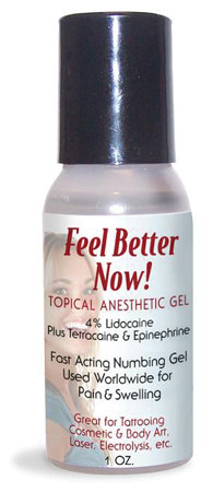 Feel Better Now! Topical Anesthetic Gel - 1oz | Huck Spaulding ...