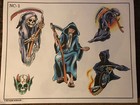 Don Nolan Color Tattoo Design Flash Lot of 117